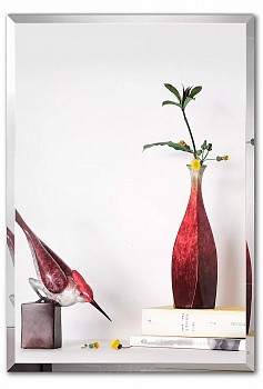 Зеркало осветленное 4мм с фацетом 15мм